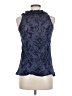 Testament Blue Sleeveless Blouse Size M - photo 2