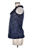 Testament Blue Sleeveless Blouse Size M - photo 5