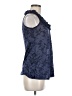 Testament Blue Sleeveless Blouse Size M - photo 4