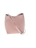 Samara Solid Pink Leather Crossbody Bag One size - photo 1