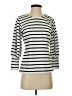 Vince Camuto Silver 3/4 Sleeve Top Size S - photo 1