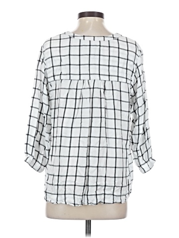 Wrangler Jeans Co 3/4 Sleeve Button-Down Shirt (view 2)