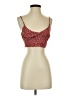 Shein 100% Polyester Red Sleeveless Top Size 4 - photo 1