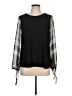 Ariella Black Long Sleeve Blouse Size L - photo 1