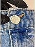 ADER error 100% Cotton Blue Denim Shorts Size Med - Lg - photo 4