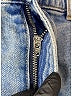 ADER error 100% Cotton Blue Denim Shorts Size Med - Lg - photo 5