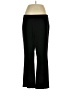IMAN Solid Black Dress Pants Size 1X - photo 1