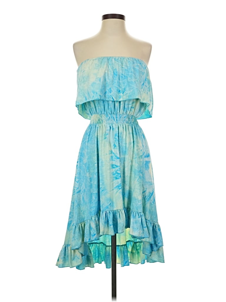 Pre-owned Paradise Cocktail Dress In Blue