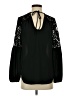 Karen Kane Black Long Sleeve Blouse Size S - photo 1