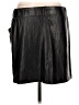 David Lerner Black Faux Leather Skirt Size L - photo 2