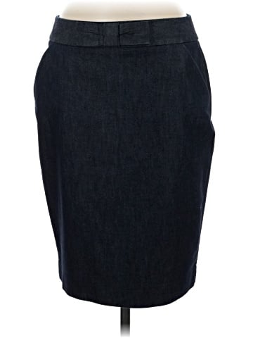 Halogen Denim Skirt (view 1)