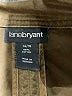 Lane Bryant 100% Cotton Brown Jacket Size 14 - 16 Plus - photo 6