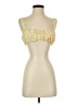Princess Polly 100% Polyester Yellow Sleeveless Top Size 4 - photo 1