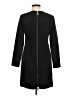 Milly Solid Black Casual Dress Size 8 - photo 2