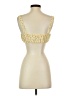 Princess Polly 100% Polyester Yellow Sleeveless Top Size 4 - photo 2