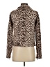 Willow & Root Animal Print Brown Jacket Size XS - photo 2