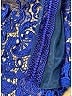 Self-Portrait Blue Athanasia Dress Size 2 - photo 11