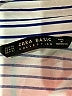 Zara Basic Stripes Blue 3/4 Sleeve Button-Down Shirt Size XL - photo 6