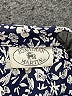 Jonathan Martin 100% Polyester Print Blue Formal Skirt Size 5 - photo 4
