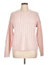 Time and Tru 100% Polyester Solid Pink Pullover Sweater Size 16 - 18 - photo 1