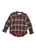 Old Navy Plaid Red Long Sleeve Button-Down Shirt Size 6 - 7 - photo 1