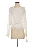 The Impeccable Pig Ivory Long Sleeve Blouse Size S - photo 1