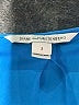 Diane von Furstenberg Blue 3/4 Sleeve Blouse Size 2 - photo 7