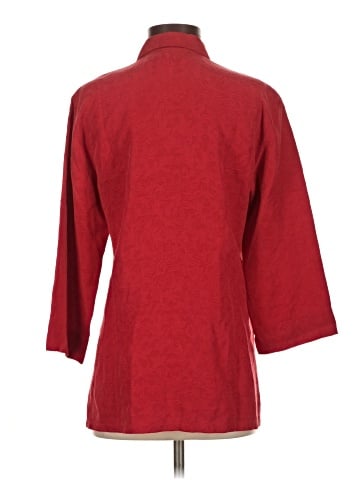 Chico's Design 3/4 Sleeve Button-Down Shirt (view 2)