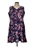 Talbots 100% Cotton Paisley Blue Casual Dress Size 12 (petite) - photo 1