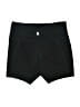 Nicole Miller Solid Black Athletic Shorts Size L - photo 2