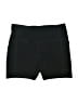Nicole Miller Solid Black Athletic Shorts Size L - photo 1