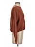 Moon & Madison 100% Acrylic Solid Brown Pullover Sweater Size XS - photo 4