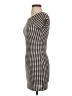 Forever 21 Houndstooth Black Casual Dress Size S - photo 5
