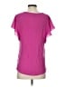 Fortune + Ivy 100% Polyester Pink Short Sleeve Blouse Size S - photo 2
