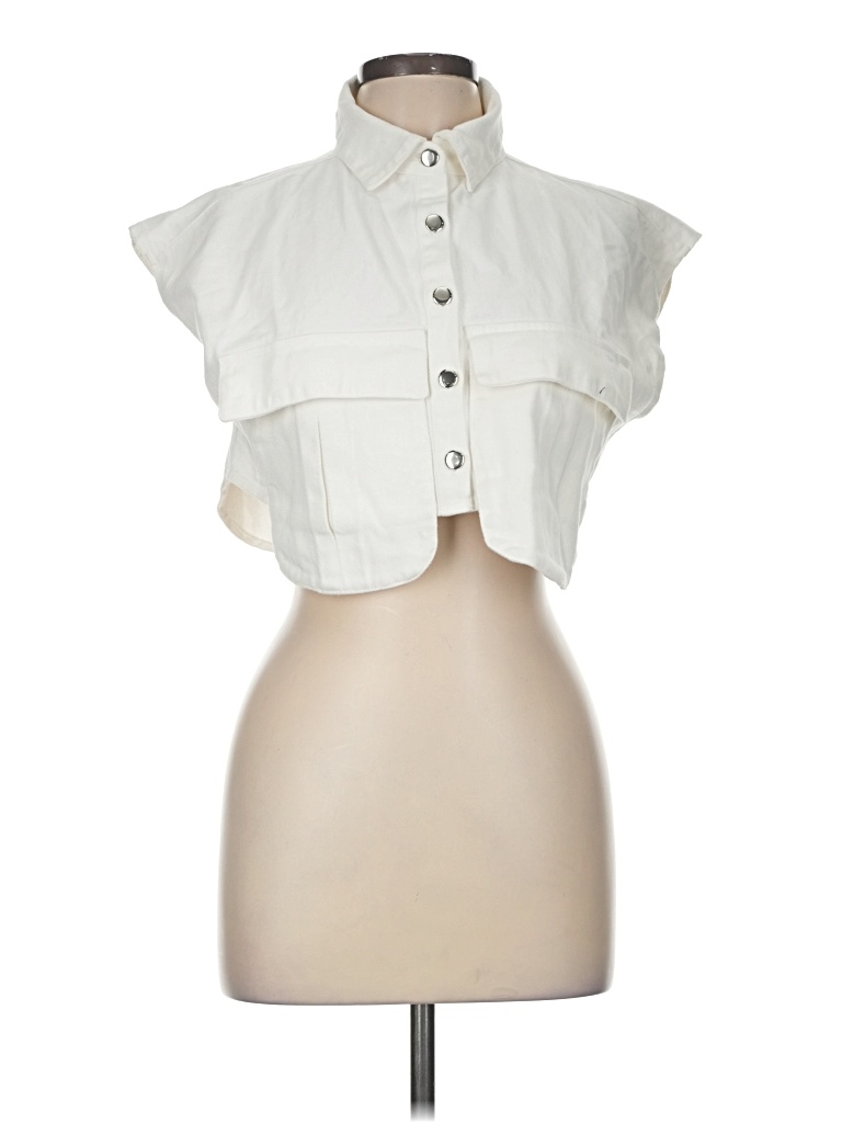 Pre-owned Unbranded Vest In White