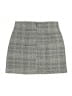 Babaton Tweed Gray Black Formal Skirt Size 0 - photo 2