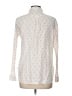 Gap 100% Cotton Hearts Ivory Long Sleeve Blouse Size L - photo 2