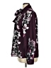 Natori 100% Polyester Floral Purple Burgundy Long Sleeve Blouse Size XL - photo 5