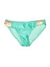 Op Graphic Green Swimsuit Bottoms Size S - photo 1