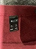 Shein 100% Cotton Animal Print Burgundy Pullover Sweater Size L - photo 7