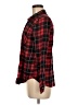 Forever 21 Plaid Red Long Sleeve Button-Down Shirt Size M - photo 5
