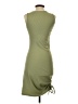 Shein 100% Polyester Solid Green Casual Dress Size S - photo 2