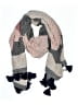 Ann Taylor Gray Black Scarf One size - photo 1