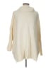 Shein Curve 100% Acrylic Ivory Turtleneck Sweater Size 12 Plus (0) - photo 1
