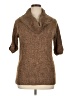 Carolyn Taylor Brown Pullover Sweater Size XL - photo 1