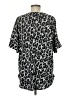 Natori Silver Short Sleeve Blouse Size M - photo 2