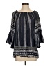 Elan Blue 3/4 Sleeve Blouse Size S - photo 1