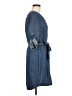 Neiman Marcus 100% Lyocell Blue Casual Dress Size 8 - photo 4