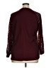MIHOLL Burgundy Pullover Sweater Size XL - photo 2
