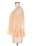 Lovers + Friends 100% Polyester Orange Sleeveless Blouse Size M - photo 5